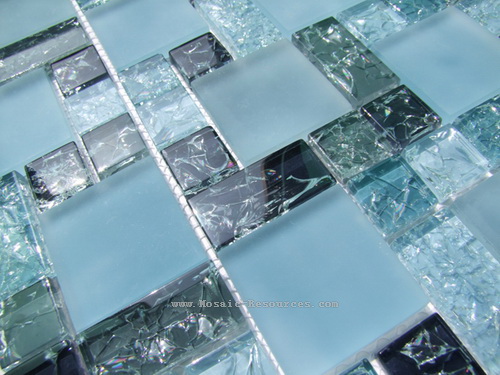 Crysta Glass Mosaic - Crackle Mosaic