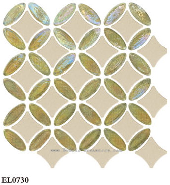 Glass Mosaic - Colored Glaze Mosaic