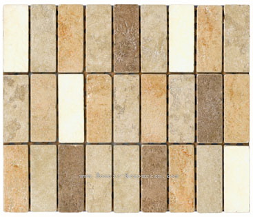 Rustic Tile Mosaic - Mixed Color Mosaic 1